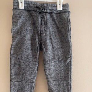Gray Jogger Pants Drawstring Front Size 3T